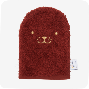 Washandje – Glamour rood