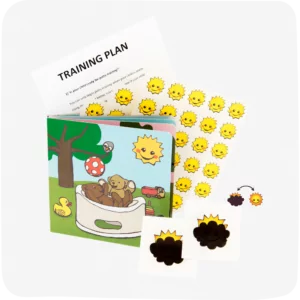 Magic Potty stickers en boekje