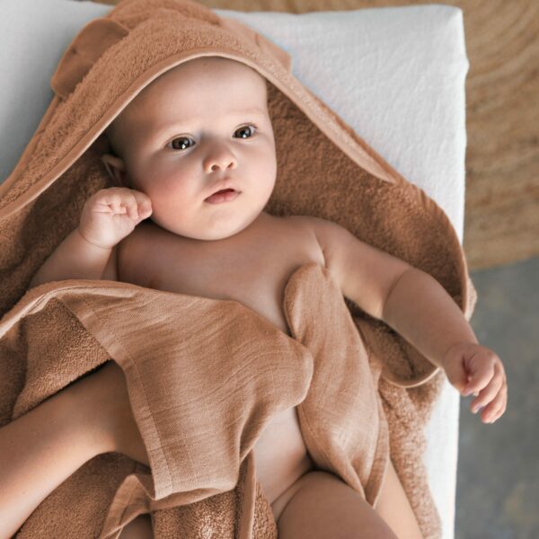 2-in-1 badcape roze