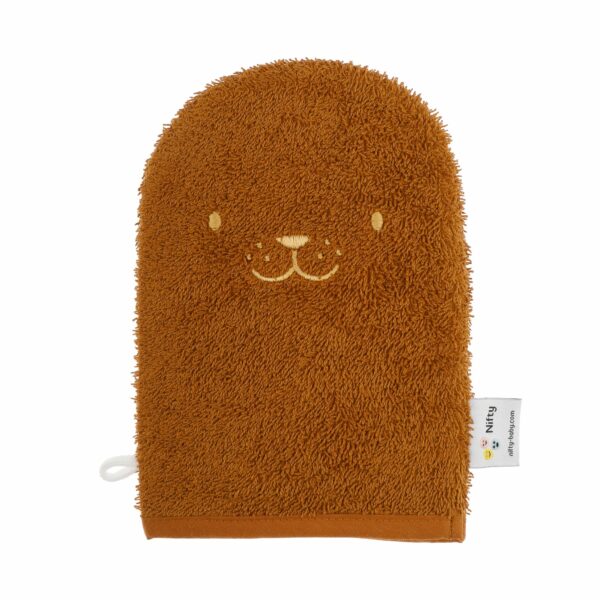 Washandje caramel