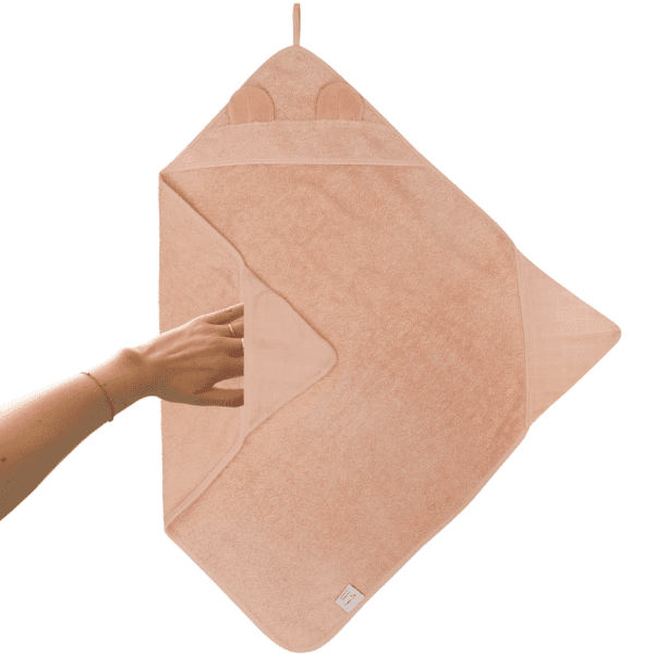2-in-1 badcape roze