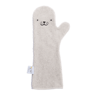 Baby Shower Glove grijs transparant