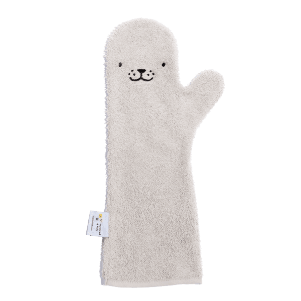 Baby Shower Glove grijs transparant