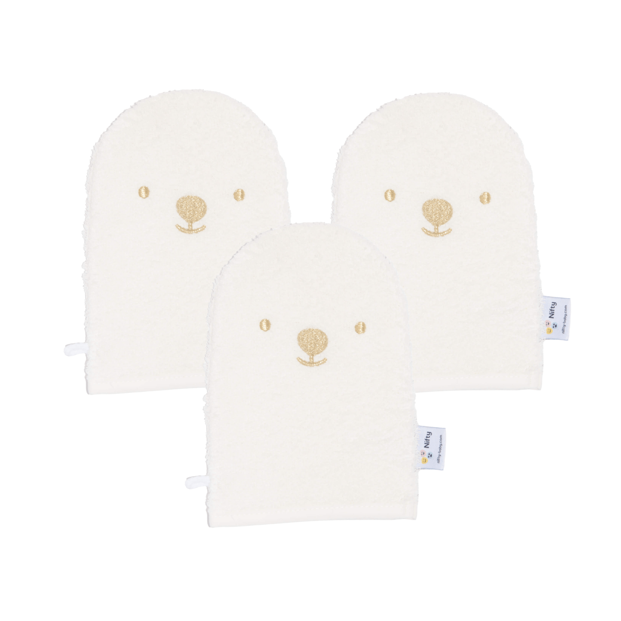 washanden-glamour-wit Washandjes set 3 glamour wit