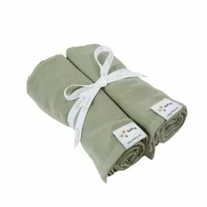 duo hydrofiele doek olive