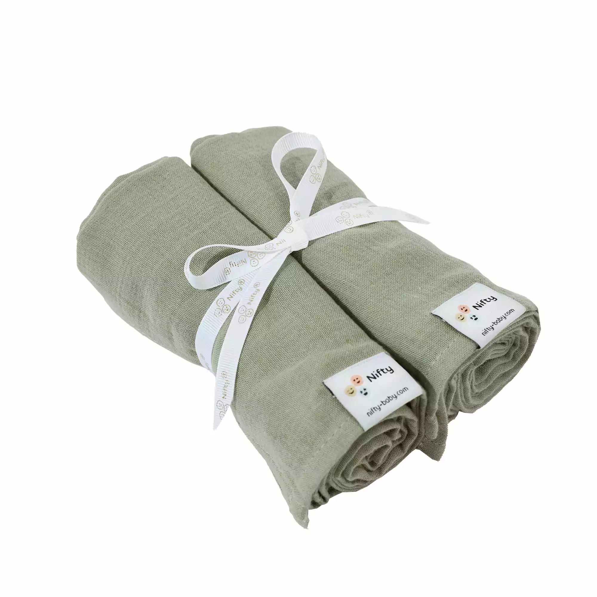 duo hydrofiele doek olive